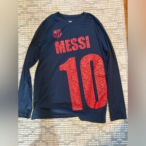 FC Barcelona Messi Shirt Boys XL